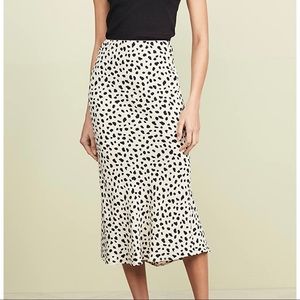 Moon River Leopard Print Skirt - size XS